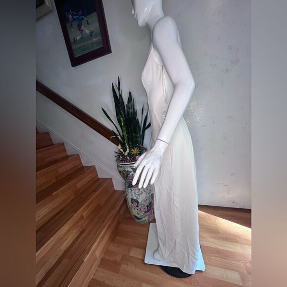 New Amsale LW136 - Sheer back Jumpsuit/size 4 new - Picture 5 of 7